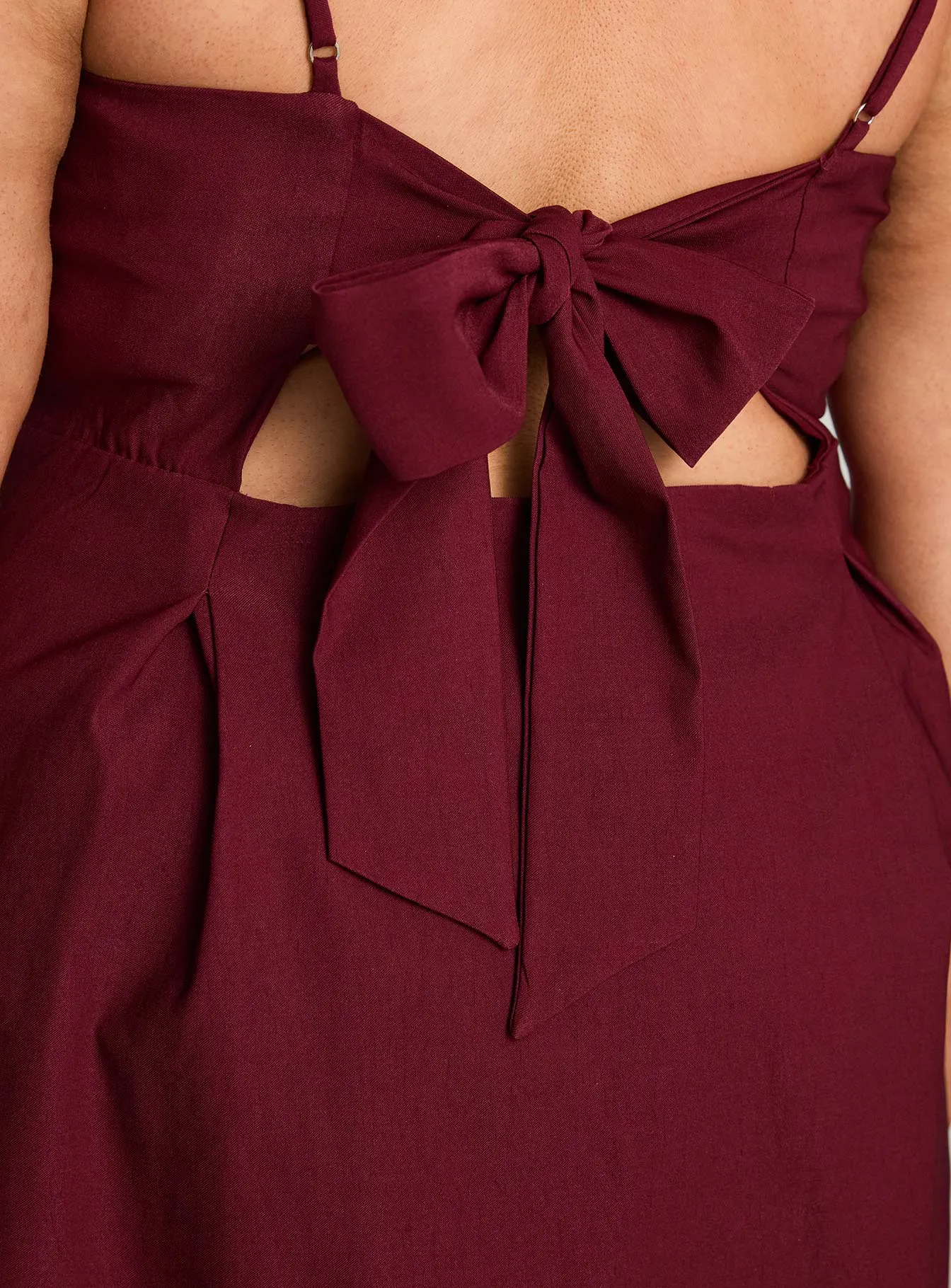 Xanthus Mini Dress Red Curve sold by Princess Polly product image thumbnail 5