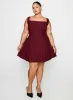 Xanthus Mini Dress Red Curve sold by Princess Polly