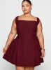 Xanthus Mini Dress Red Curve sold by Princess Polly