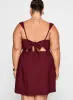 Xanthus Mini Dress Red Curve sold by Princess Polly