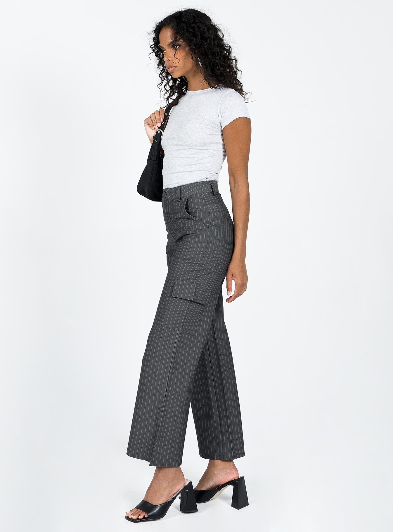 Marika Pants Charcoal sold by Princess Polly product image thumbnail 3