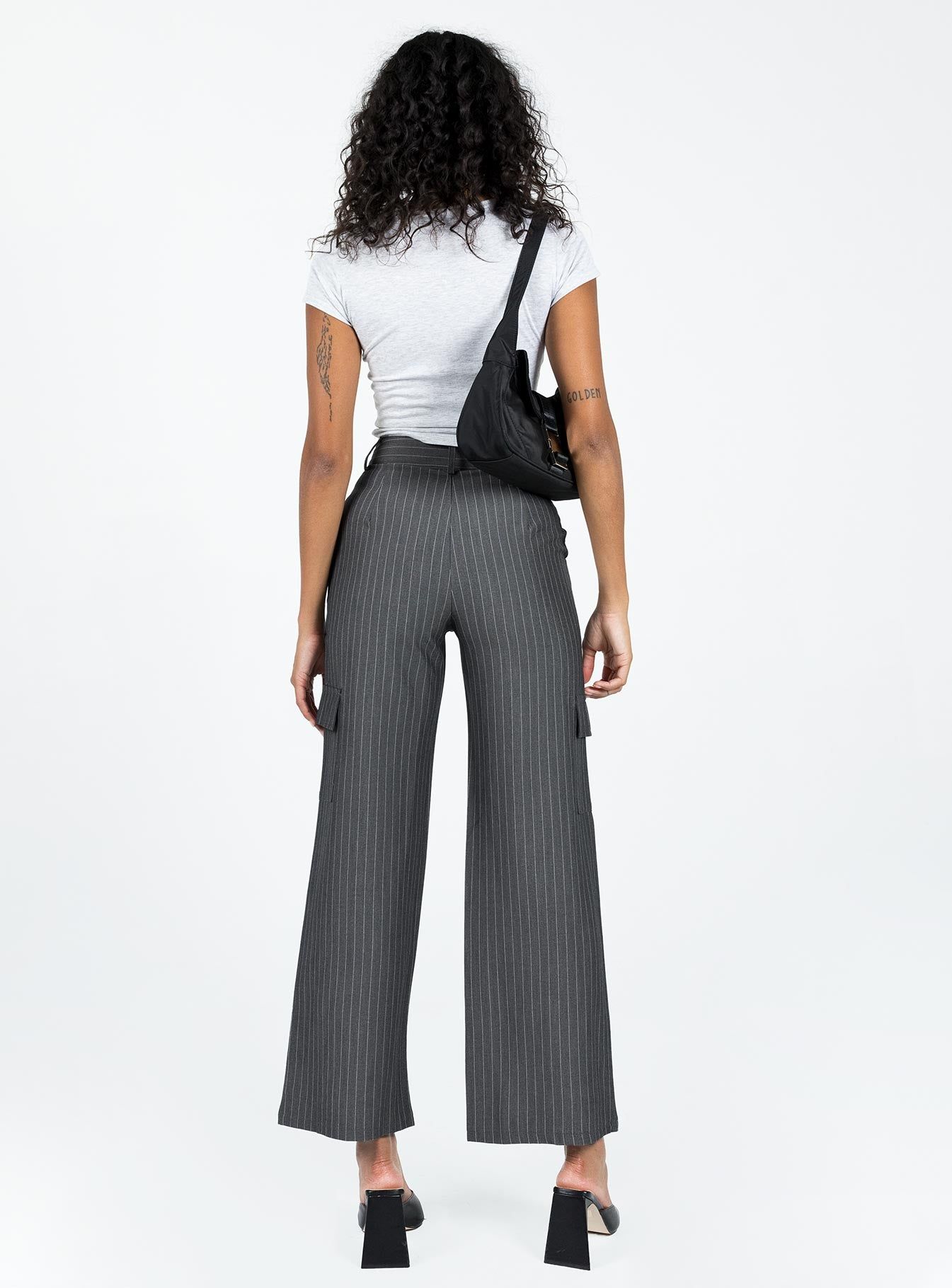 Marika Pants Charcoal sold by Princess Polly product image thumbnail 4