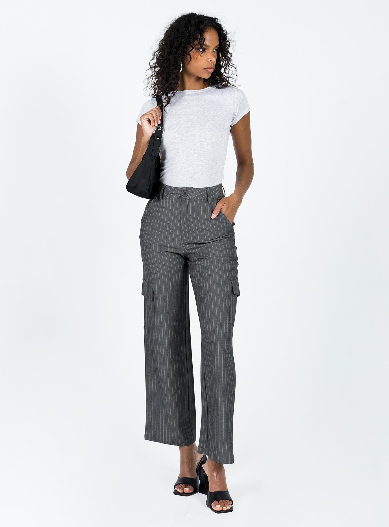 Marika Pants Charcoal sold by Princess Polly product image thumbnail 2