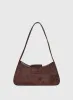 Scotlyn Shoulder Bag Faux Suede Brown sold by Princess Polly