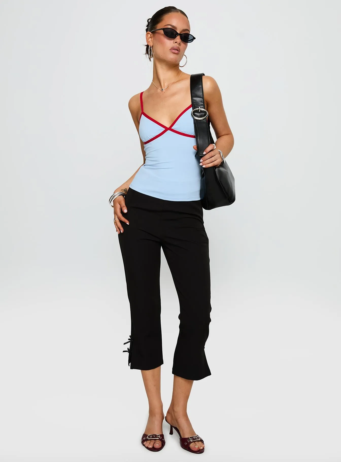 Tiera Top Blue / Red sold by Princess Polly product image thumbnail 3