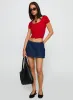 Lemoni Skort Denim Blue sold by Princess Polly
