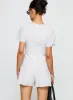 Full Of Strangers Playsuit White Stripe sold by Princess Polly