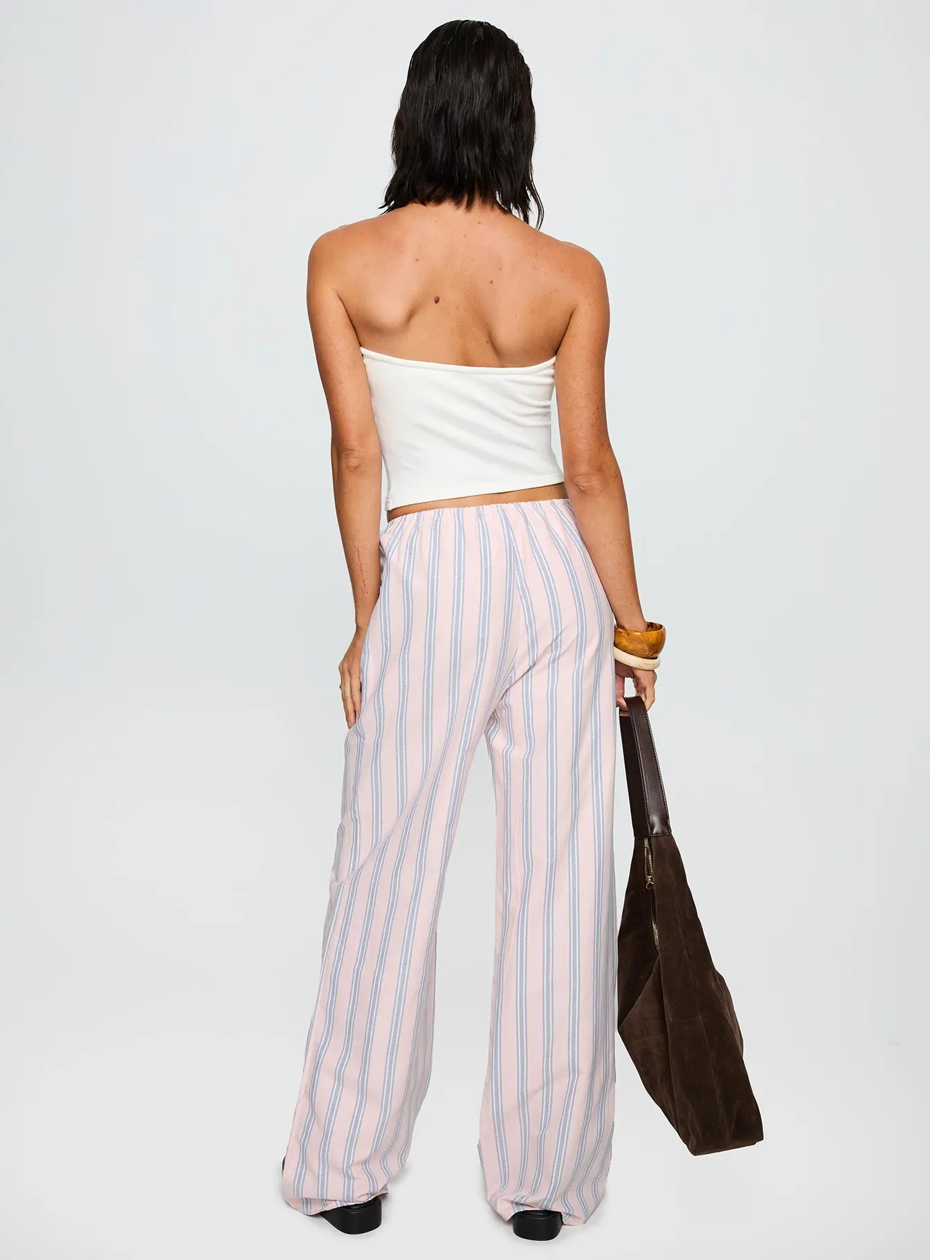 Limestone Pants Pink Multi sold by Princess Polly product image thumbnail 5
