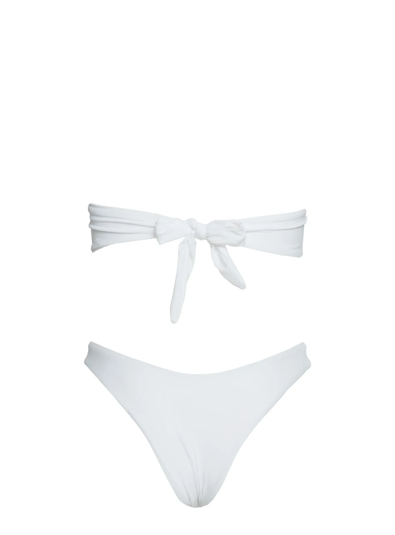 Waves Crashing Bikini Top White sold by Princess Polly product image thumbnail 5