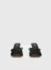 Monroe Heels Black Mesh sold by Princess Polly