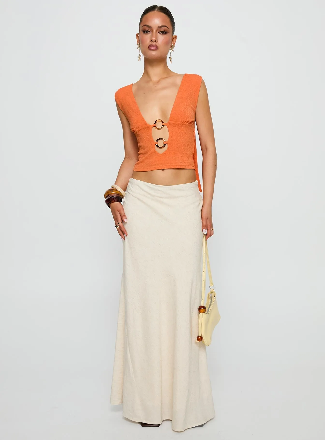 Steward Top Orange sold by Princess Polly product image thumbnail 3