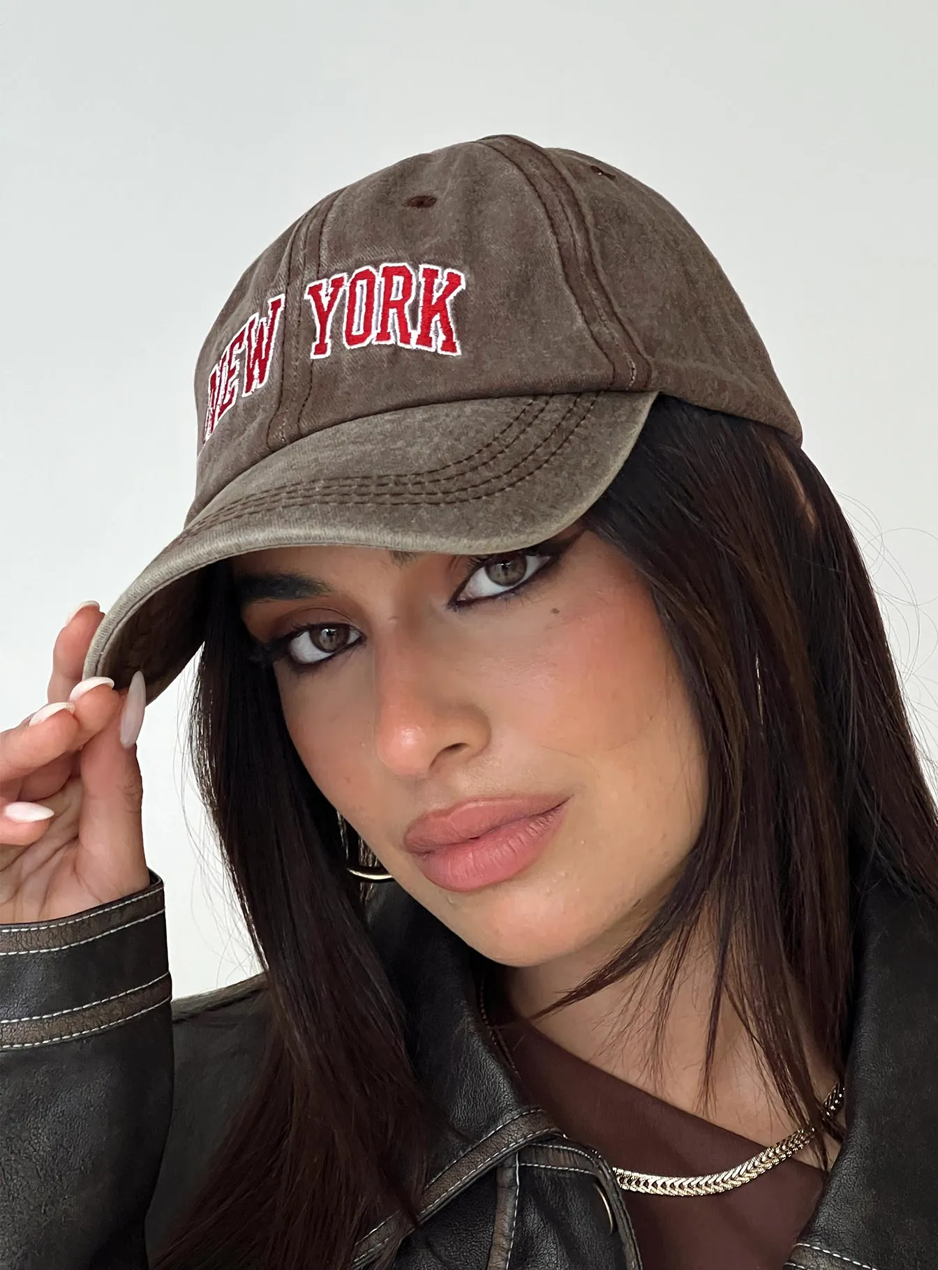 Seraphina Cap Brown sold by Princess Polly product image thumbnail 5