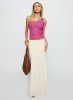 All Falls Down One Shoulder Top Pink sold by Princess Polly