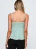 Peace Of Mind Top Green Stripe sold by Princess Polly
