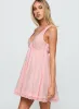 Nelty Mini Dress Pink sold by Princess Polly
