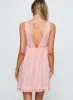 Nelty Mini Dress Pink sold by Princess Polly