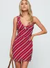 Nadiah Mini Dress Red Stripe sold by Princess Polly