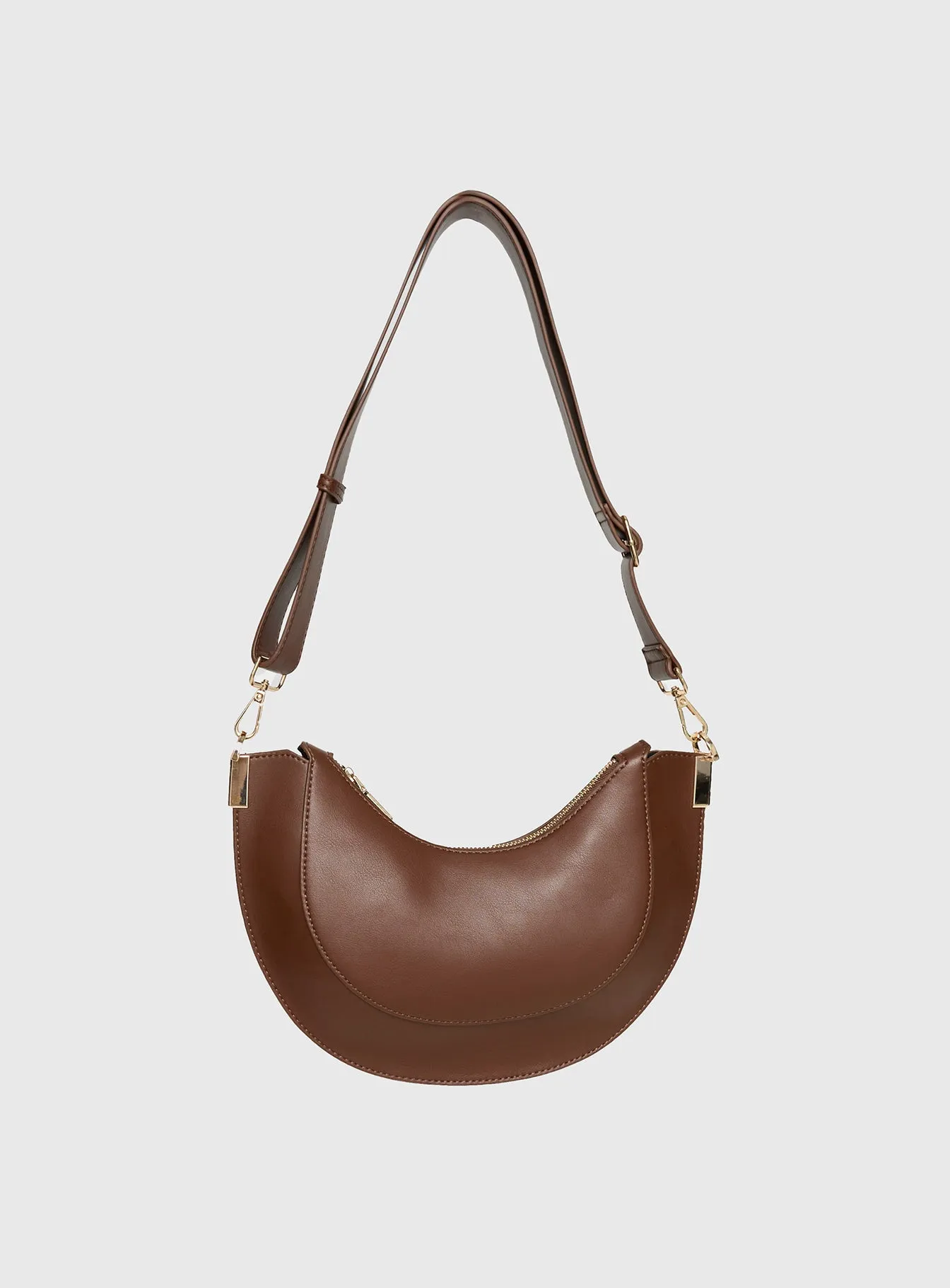 Interlude Crossbody Bag Brown sold by Princess Polly product image thumbnail 2