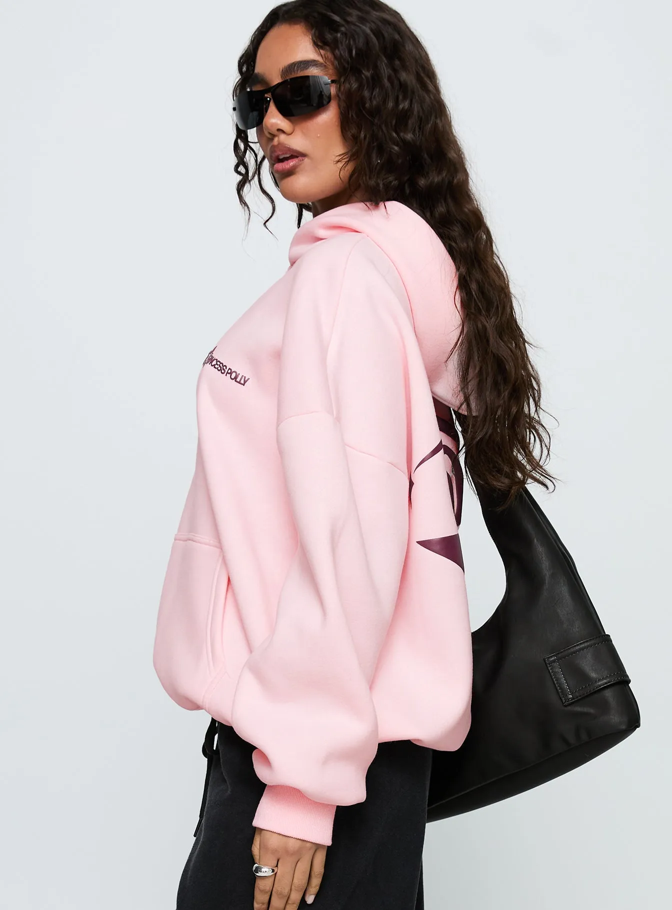 Starblazer Princess Polly Graphic Hoodie Pink sold by Princess Polly product image thumbnail 4