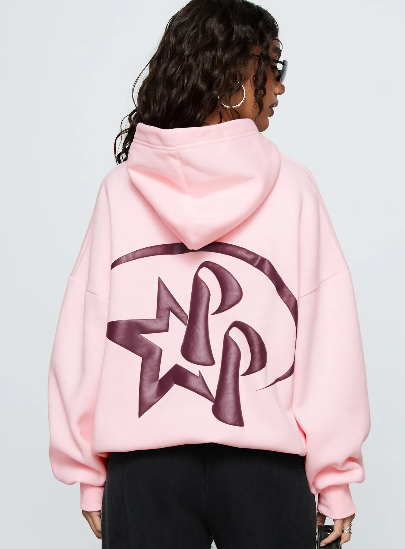 Starblazer Princess Polly Graphic Hoodie Pink sold by Princess Polly product image thumbnail 5