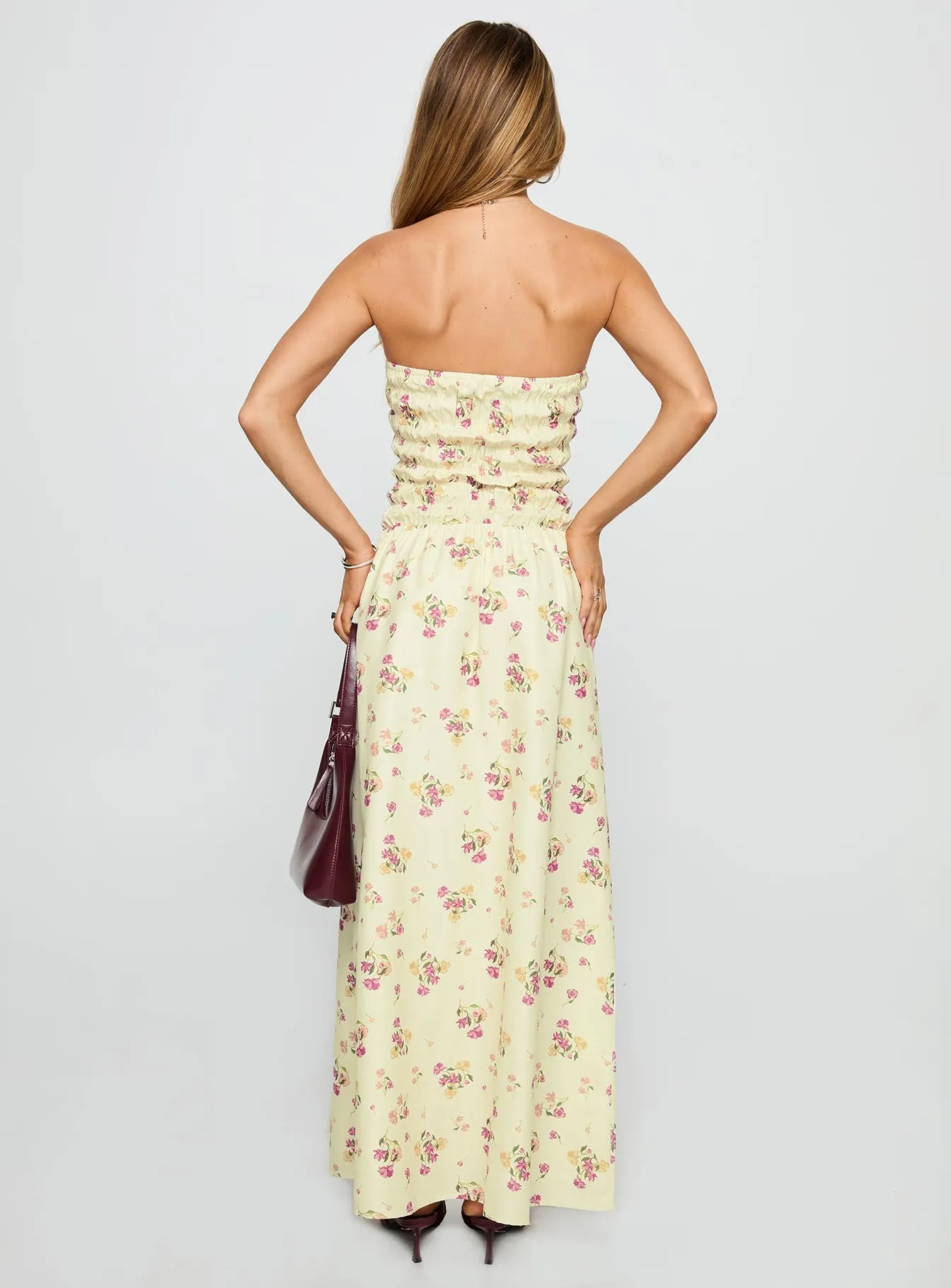 Human Nature Strapless Maxi Dress Multi Floral sold by Princess Polly product image thumbnail 4