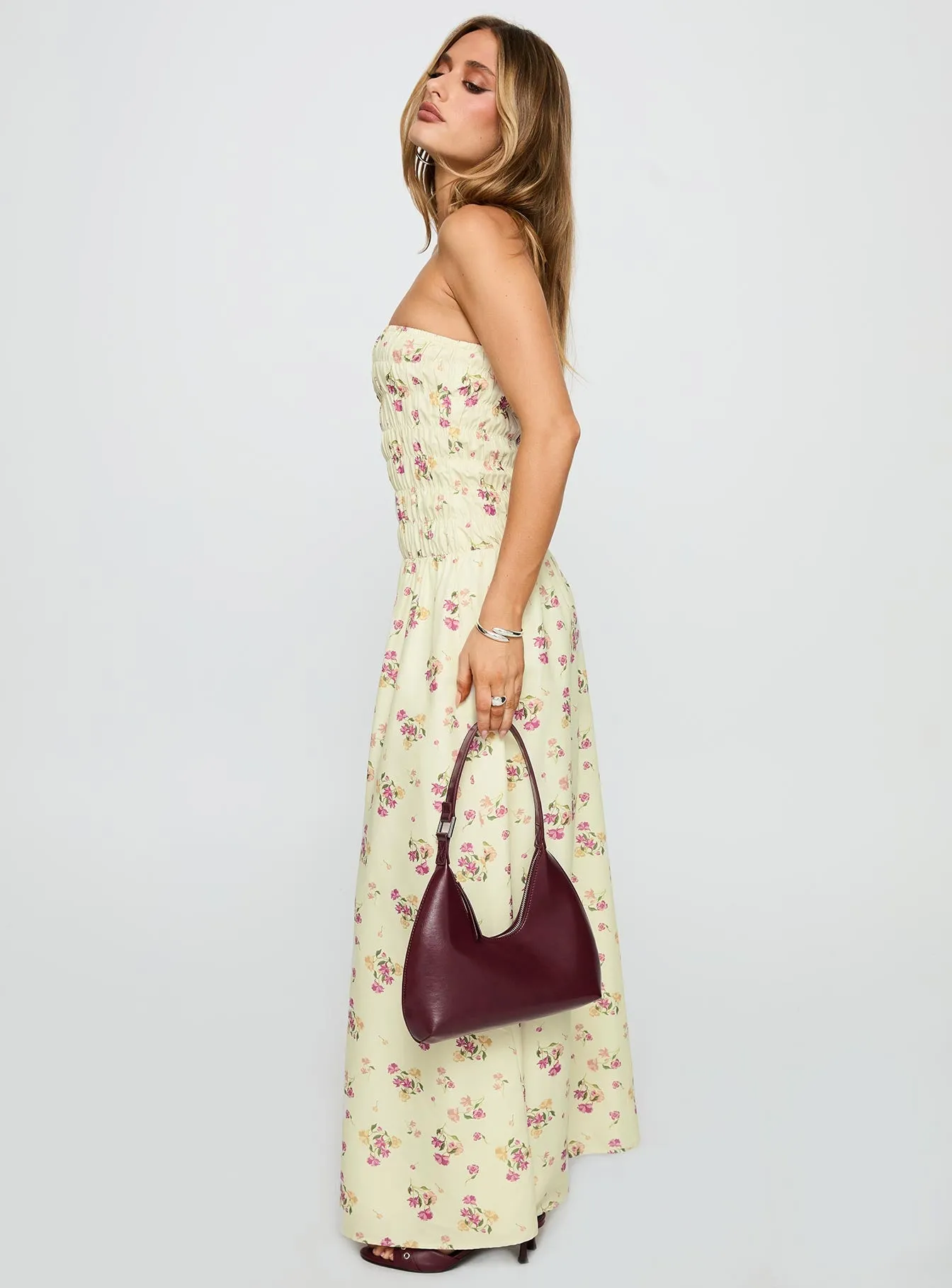 Human Nature Strapless Maxi Dress Multi Floral sold by Princess Polly product image thumbnail 3