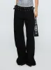 Baccarat Mid Rise Wide Leg Belted Jeans Black sold by Princess Polly