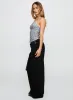 Baccarat Mid Rise Wide Leg Belted Jeans Black sold by Princess Polly