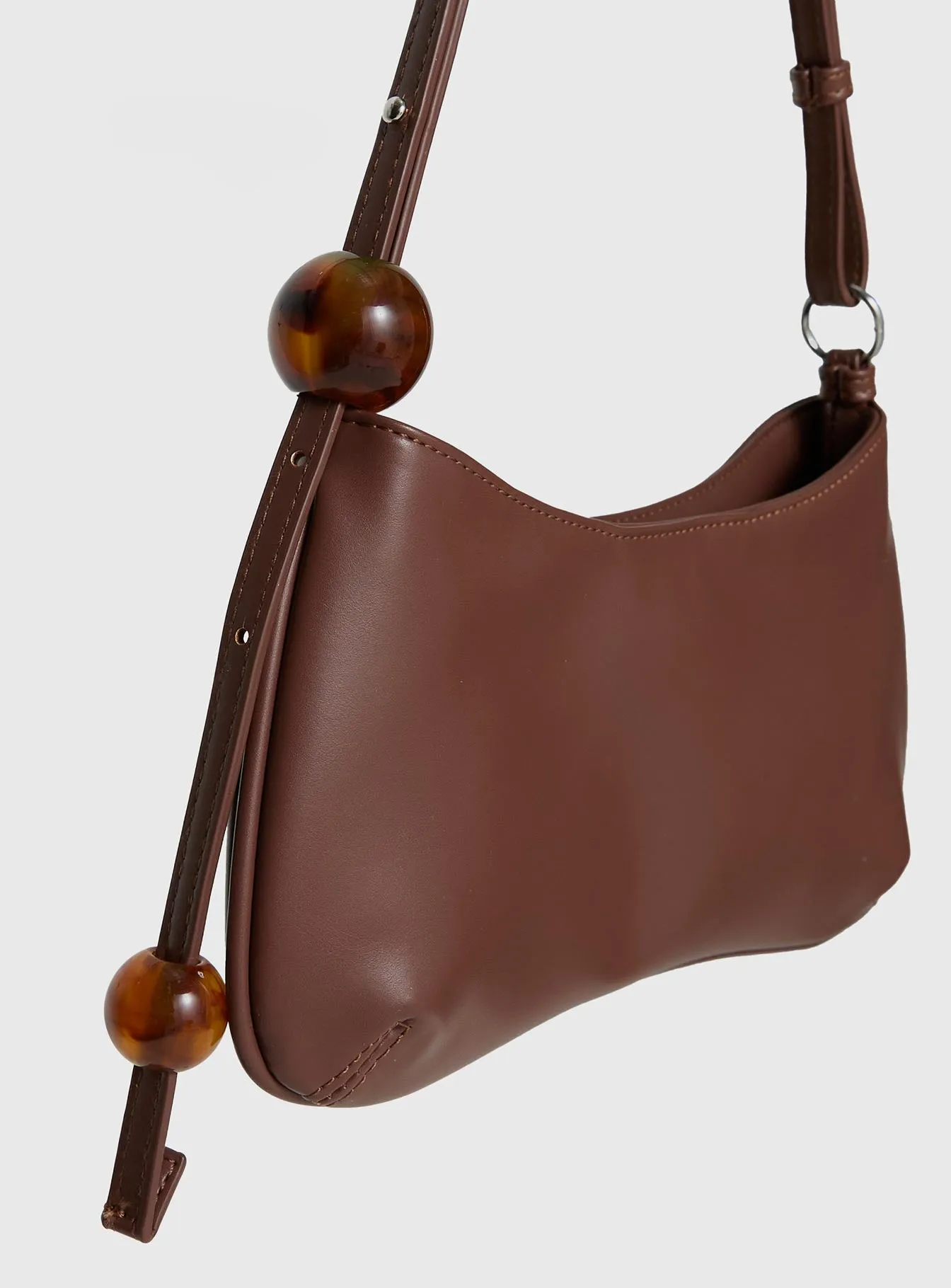 Leightyn Shoulder Bag Brown sold by Princess Polly product image thumbnail 4