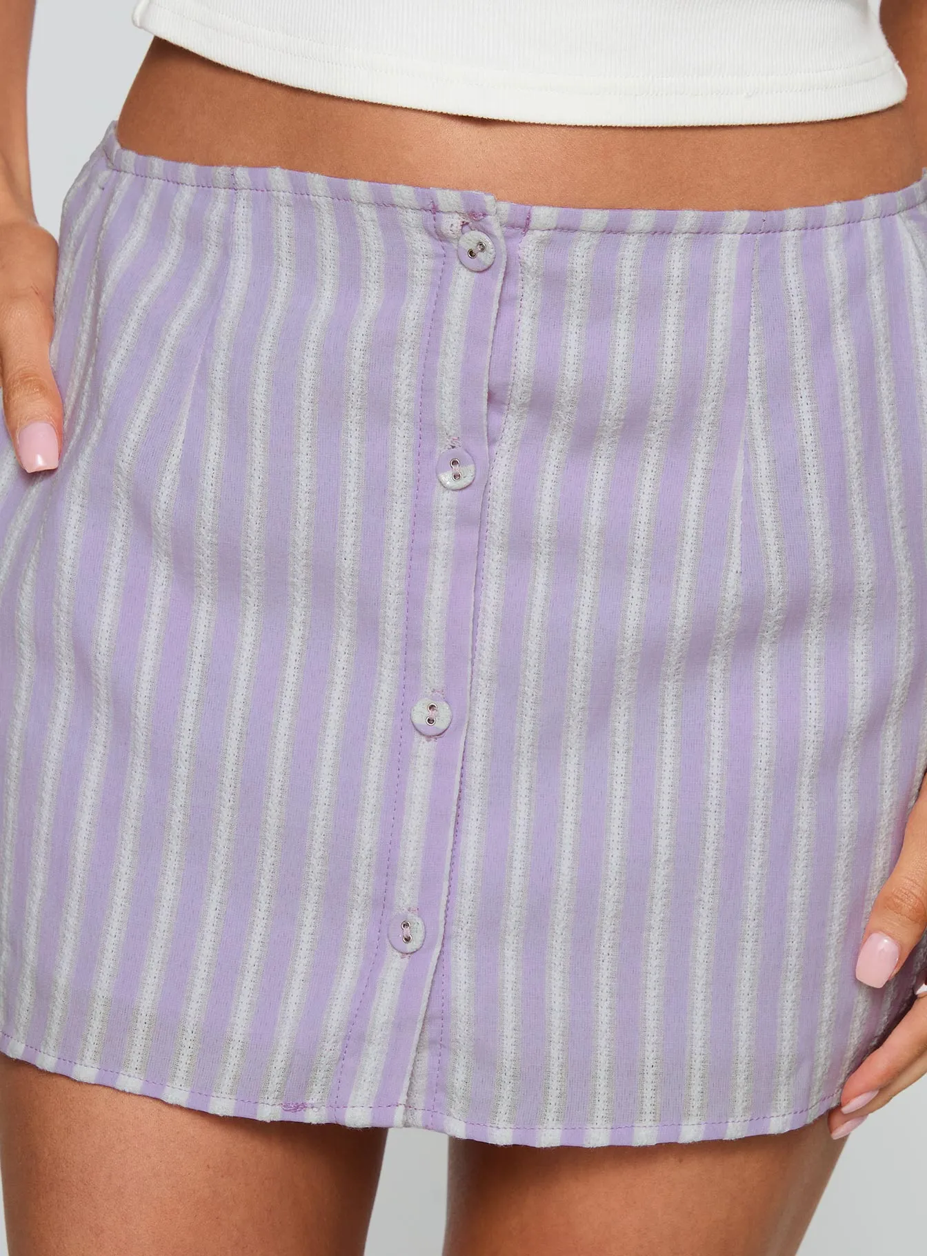 Told You So Mini Skirt Multi sold by Princess Polly product image thumbnail 5
