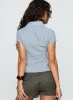 Cottesloe Blouse Top Blue Stripe sold by Princess Polly