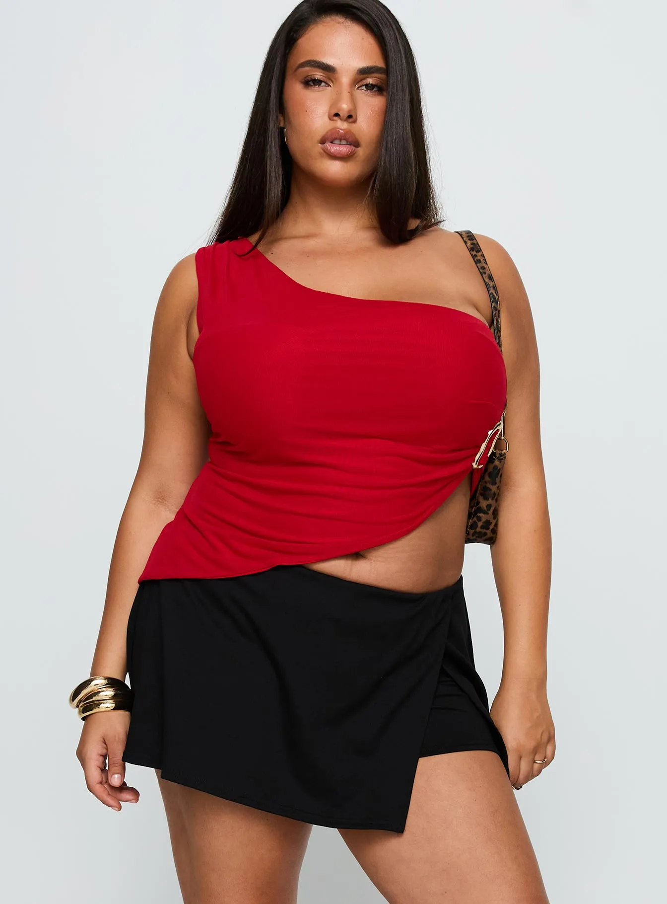 For The Thrill Skort Black Curve sold by Princess Polly product image thumbnail 2