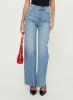 Henesey High Rise Straight Leg Jeans Mid Wash Tall sold by Princess Polly