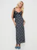 Emily Maxi Dress Black / Floral sold by Princess Polly