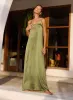 Apple Cider Maxi Dress Olive Petite sold by Princess Polly