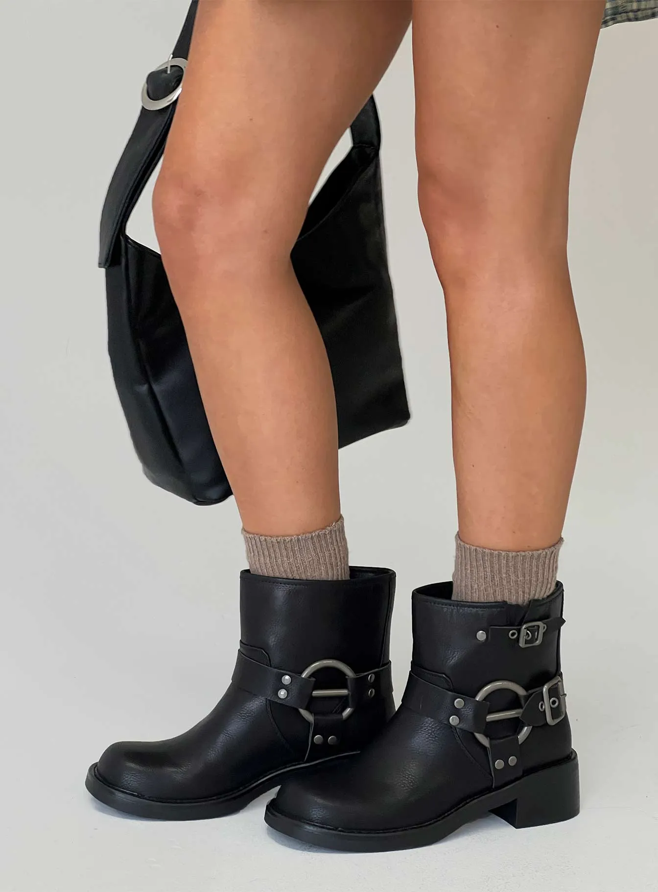 Asher Boots Black sold by Princess Polly