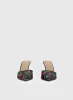 Cherry Season Pointed Toe Heels Black Multi sold by Princess Polly