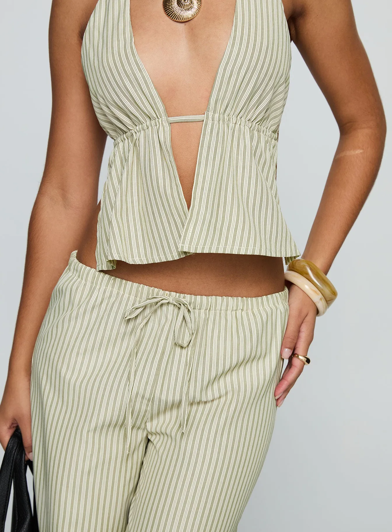 Cosmic Shift Set Green Stripe sold by Princess Polly product image thumbnail 5