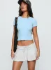 Izla Lounge Skort Grey Marle sold by Princess Polly