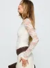 Pitter Long Sleeve Top Cream sold by Princess Polly