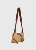 Anatolius Faux Suede Shoulder Bag Brown sold by Princess Polly