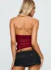 Edge Of Seventeen Mesh Top Wine sold by Princess Polly