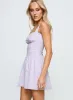 Gentle Soul Mini Dress Purple Multi sold by Princess Polly