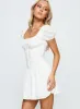 Lethia Corset Mini Dress White sold by Princess Polly