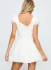 Lethia Corset Mini Dress White sold by Princess Polly