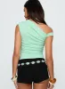 Flowers Grow One Shoulder Top Sage sold by Princess Polly