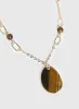 Jazz Club Necklace Gold sold by Princess Polly