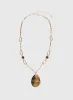 Jazz Club Necklace Gold sold by Princess Polly