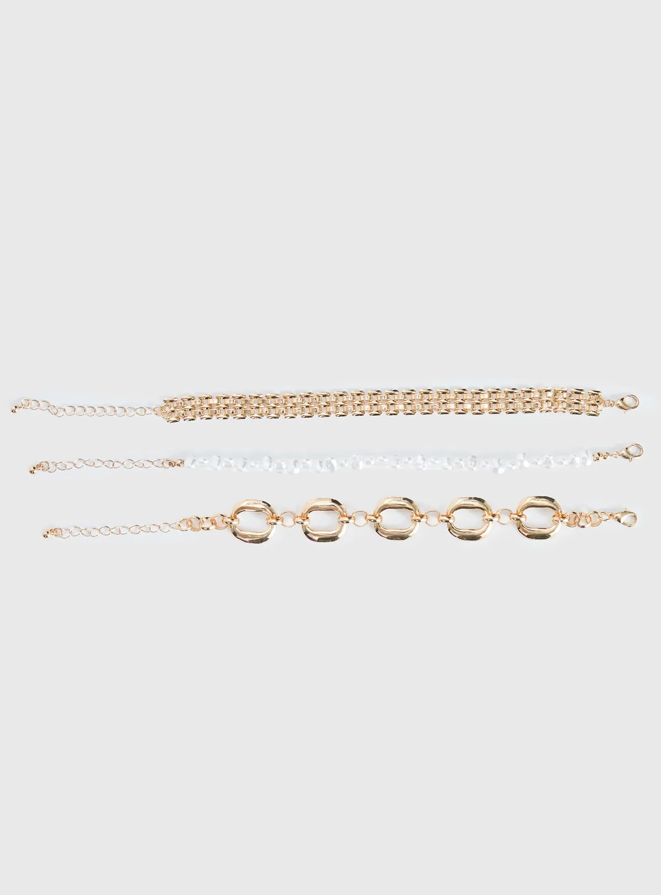 Axton Bracelet Pack Gold sold by Princess Polly product image thumbnail 3