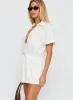 Palm Cove Playsuit White sold by Princess Polly